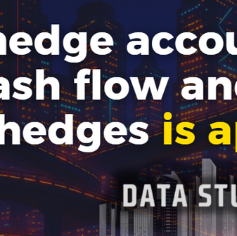 How hedge accounting for cash flow and fair value hedges is applied under IFRS 9 and ASC 815