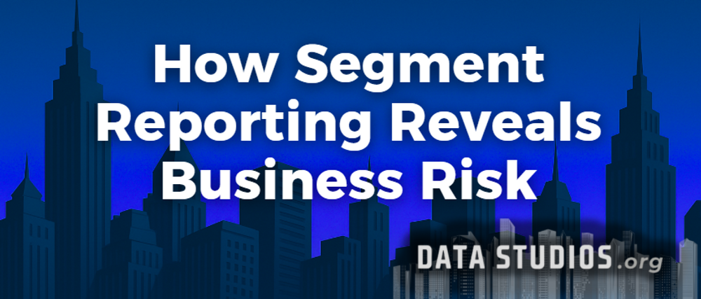 Comme Risk Segment How Segment Reporting Reveals Business Risk and Profitability Drivers