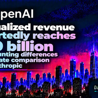 OpenAI annualized revenue reportedly reaches $50 billion as accounting differences complicate comparison with Anthropic - Data Studios