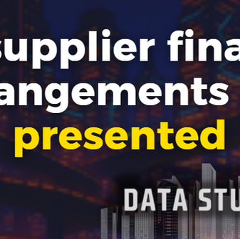 How supplier financing arrangements are presented under IFRS and US GAAP