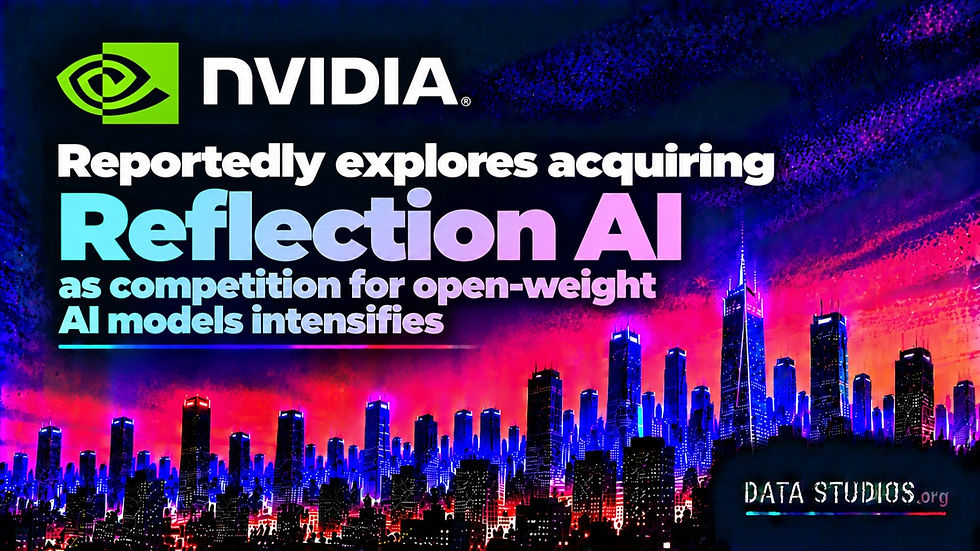 NVIDIA reportedly explores acquiring Reflection AI as competition for open-weight AI models intensifies - Data Studios