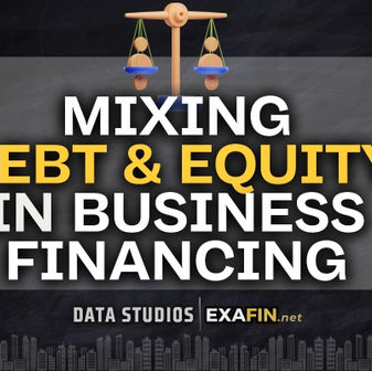 Mixing Debt and Equity in Business Financing