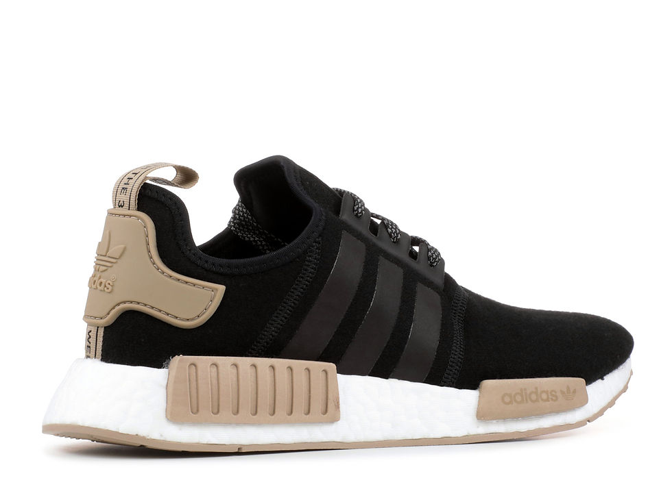 Thumbnail: Adidas NMD R1 "Black White Trace Khaki"