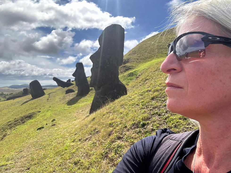 moai rapa nui easter island chile