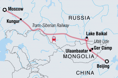 China, Mongolia, Russia