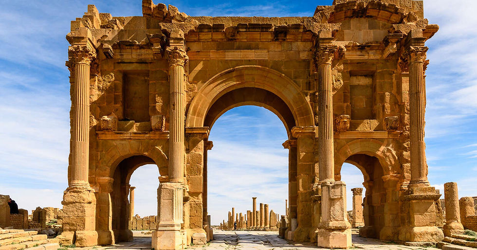 Trajan’s Arch, Timgad, Algeria