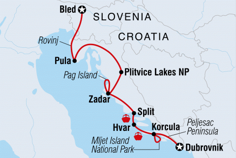 Croatia, Slovenia