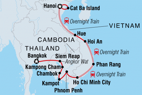 Vietnam, Cambodia