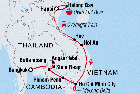 Vietnam, Cambodia