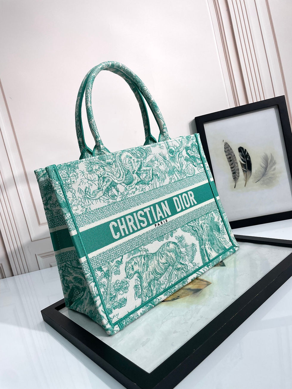 Thumbnail: Designer Book Tote Bag 36x27.5x16.5cm