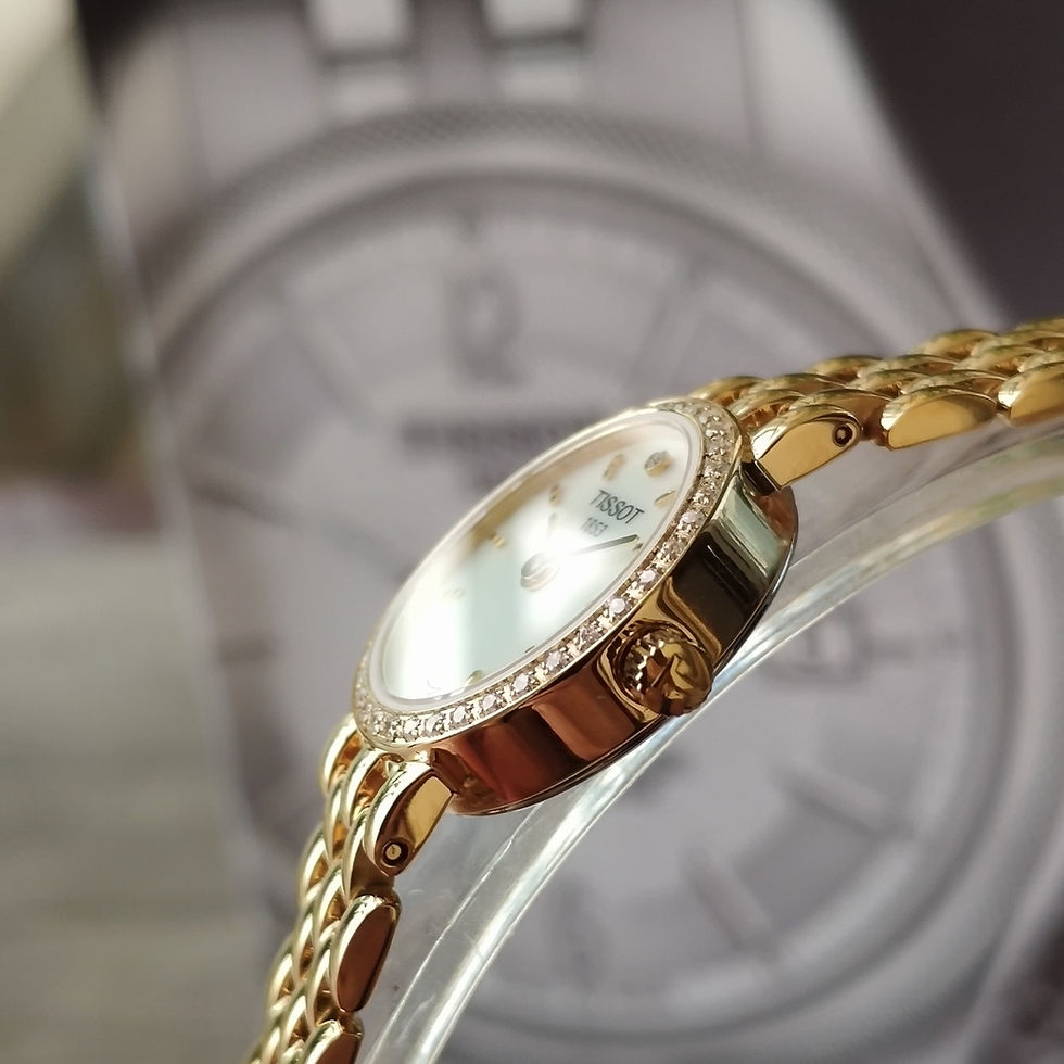 Thumbnail: Tissot T058 series quartz women's watch,