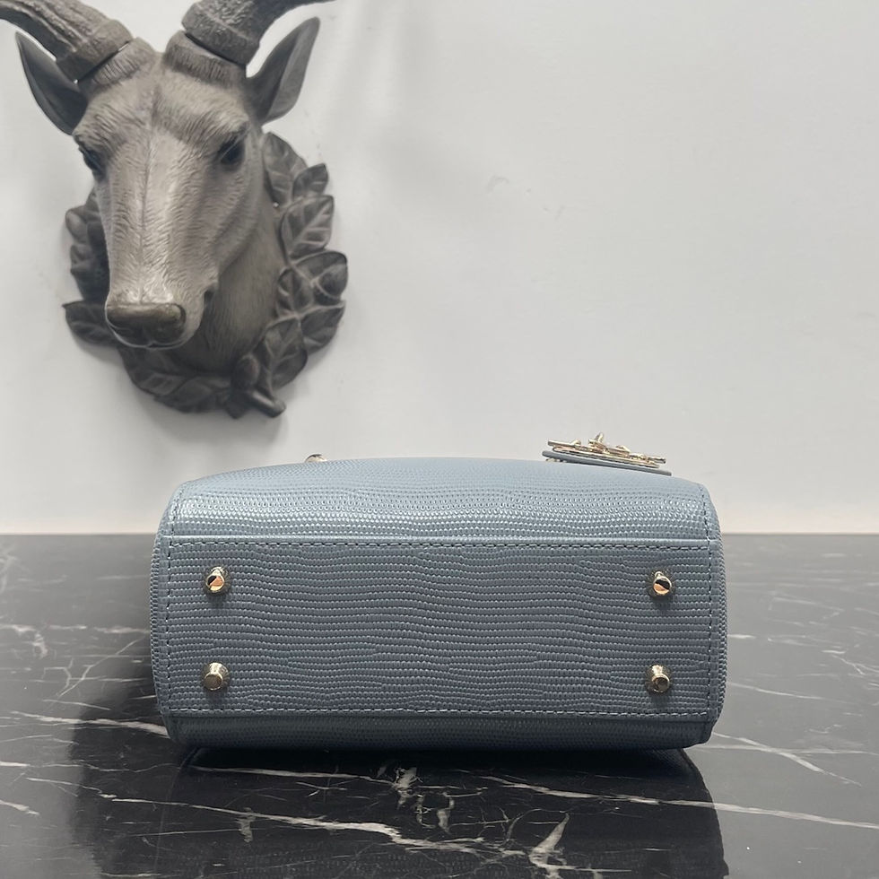 Thumbnail: Premium Mini Lizard Lady Handbag 17x15x7cm