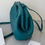 Thumbnail: Luxury Bluish Inverted Triangle Handbag 22x16x8cm
