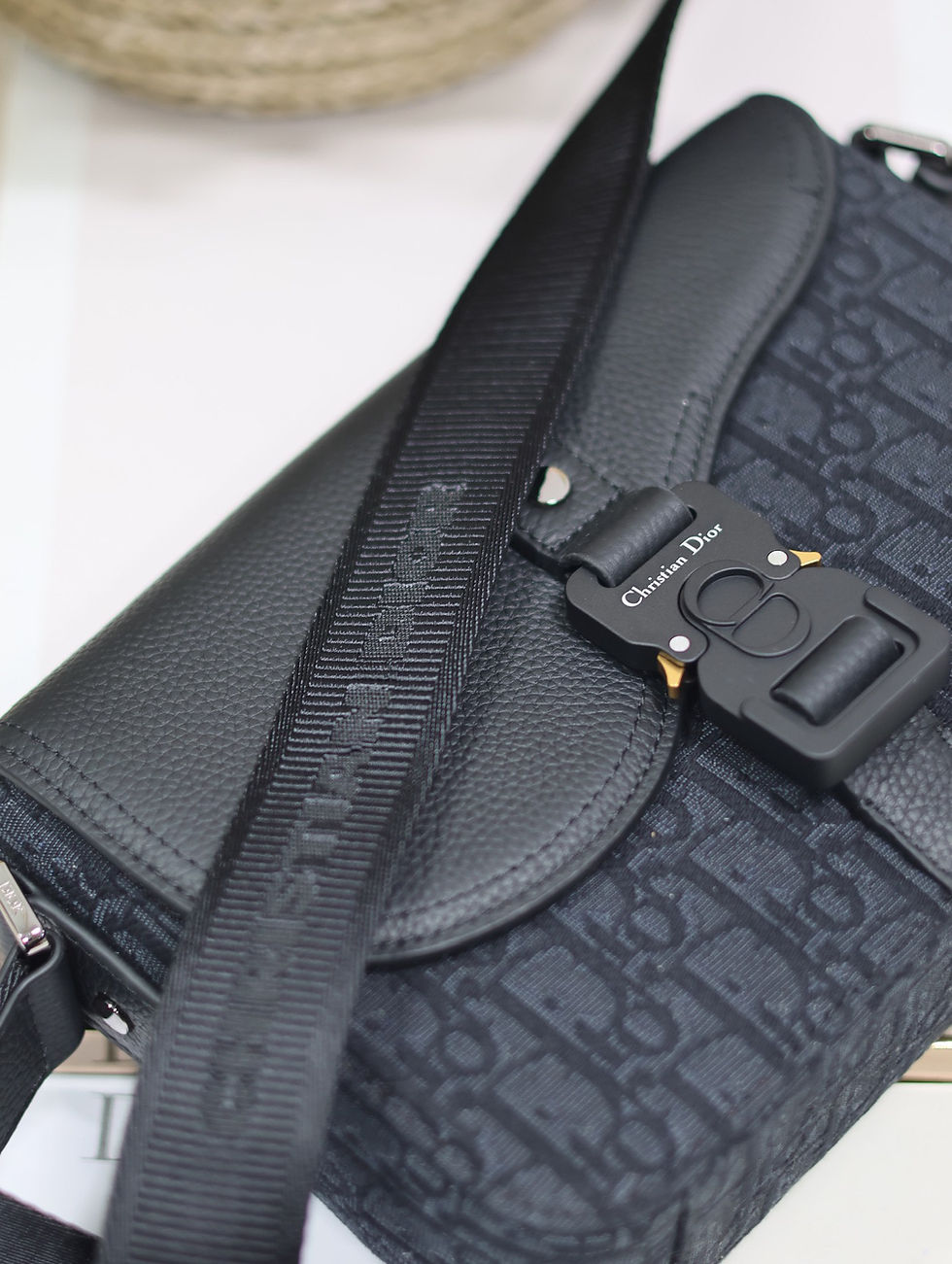 Thumbnail: Saddle Flap Messenger Bag 23 x 17 x 6 cm