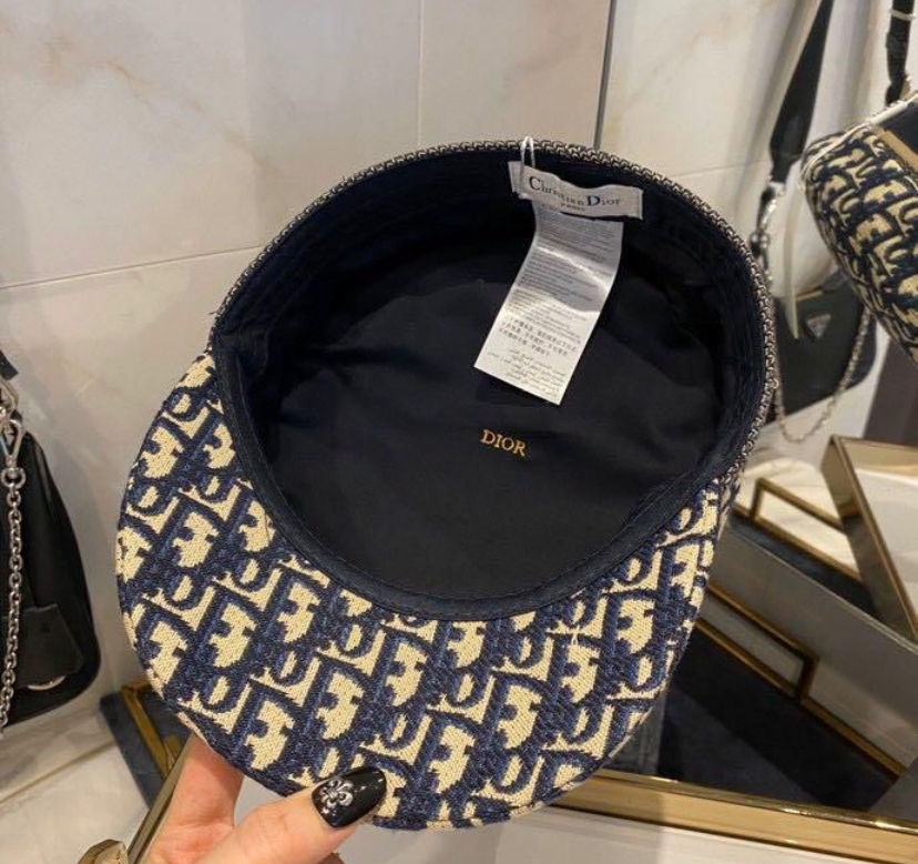 Thumbnail: Designer Blue Vintage Hat for her