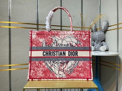 Luxury Red Colour Book Tote