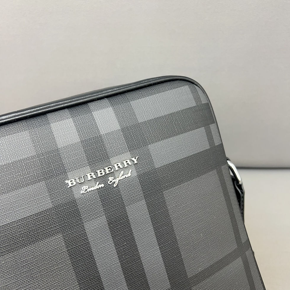 Thumbnail: Designer printed briefcase is a crossbody shoulder bag 26x28 cm