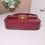 Thumbnail: Top Quality Arc de Triomphe Double C buckle Red Bag Size 22x13x5cm