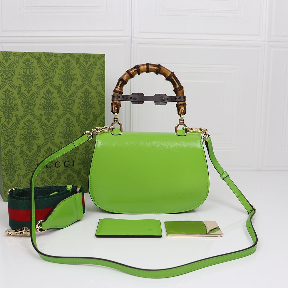 Thumbnail: Mini Bamboo Handbag  21x15x7cm