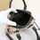 Thumbnail: Classic Black Haymarket Check plaid Handbag
