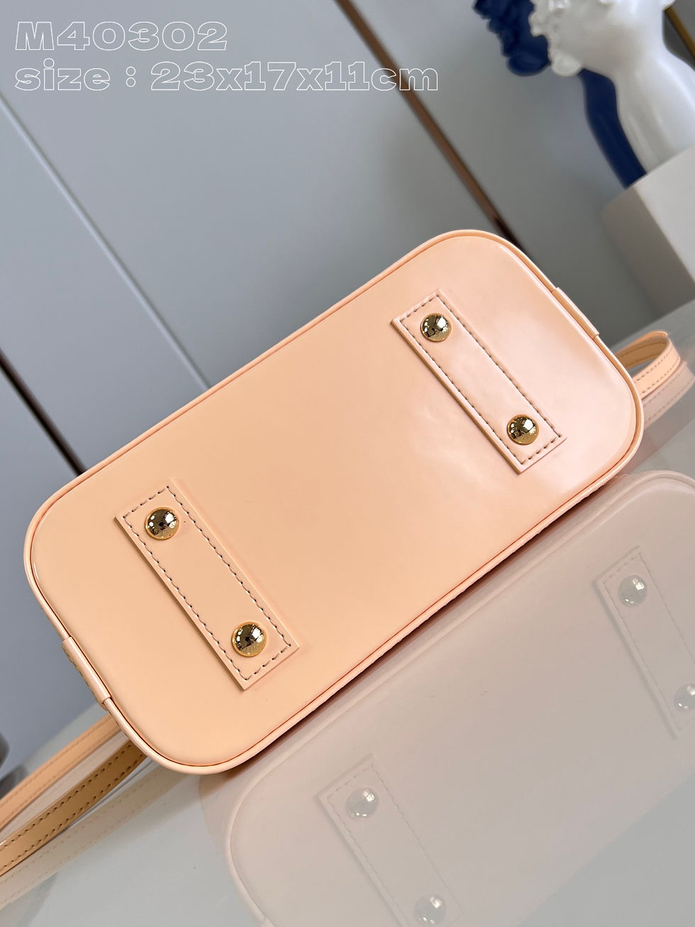Thumbnail: Designer Alma BB handbag  23.5 x 17.5 x 11.5 cm
