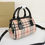 Thumbnail: Classic Black Haymarket Check plaid Handbag