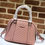 Thumbnail: Designer Microguccissima Bag Black Leather Pink