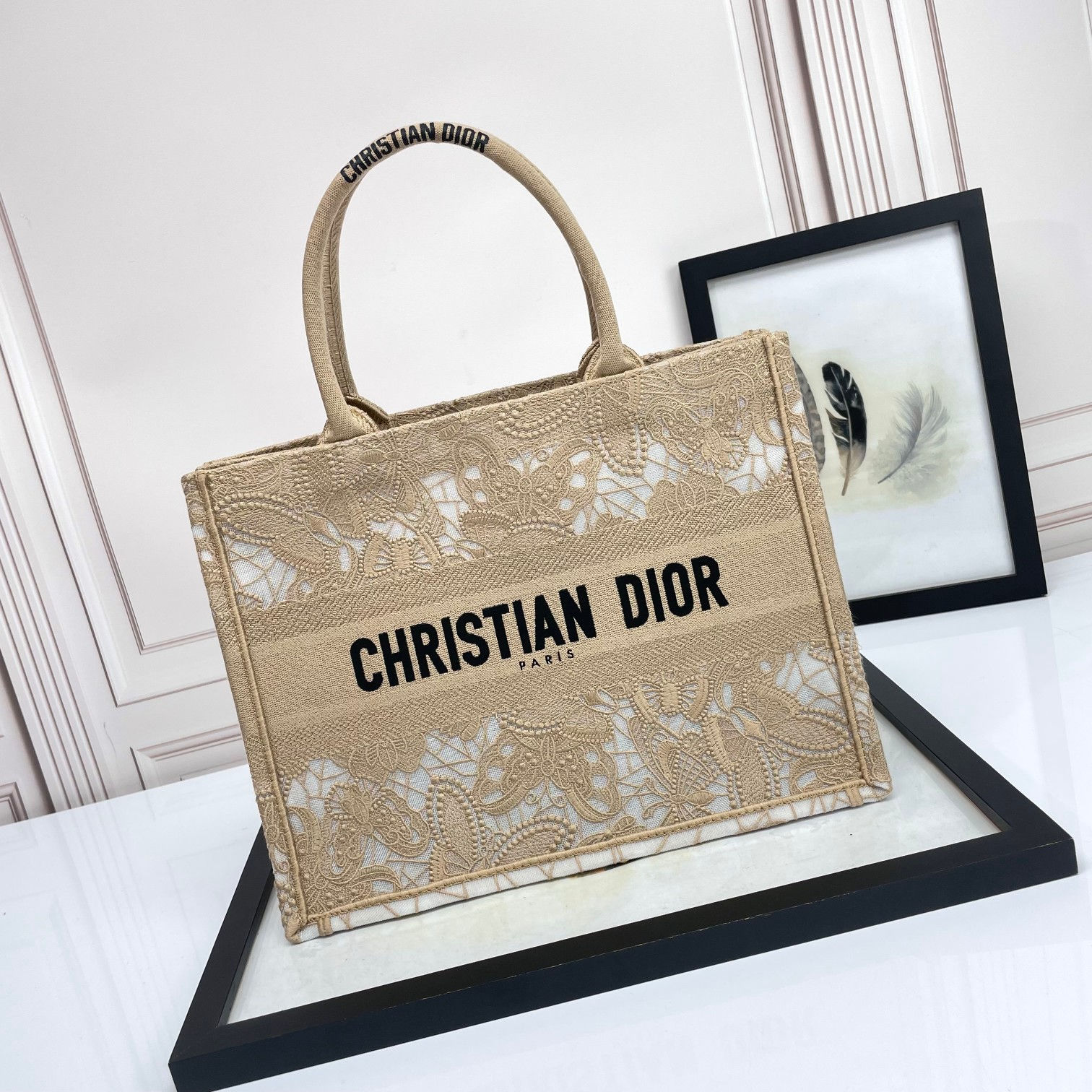 Designer Book Tote Bag 36x27.5x16.5cm