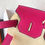 Thumbnail: Luxury B Gold Buckle Silver