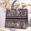 Thumbnail: Luxury Designer Large Embroidery Tote Bag 42x32x16