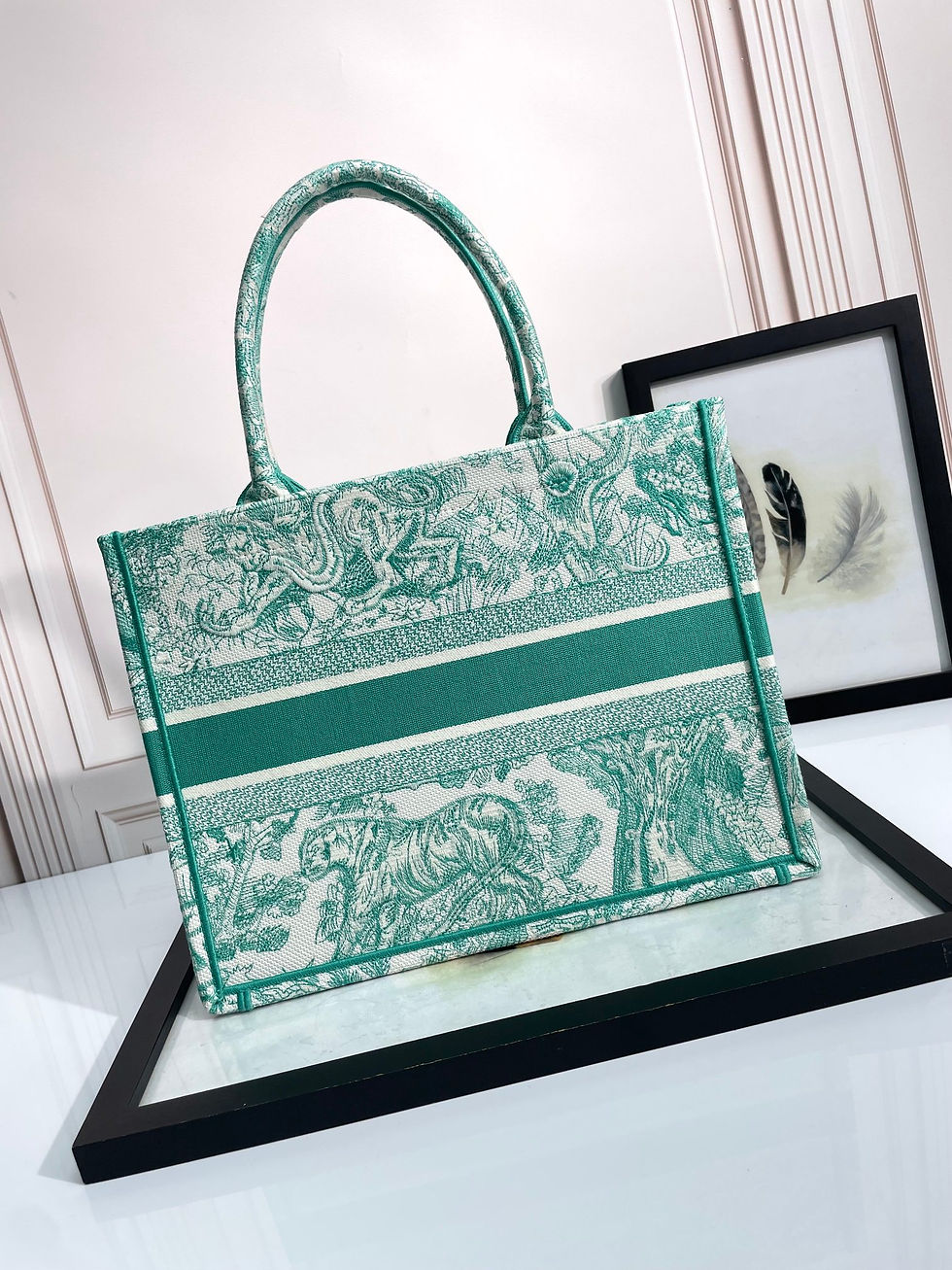 Thumbnail: Designer Book Tote Bag 36x27.5x16.5cm