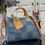 Thumbnail: FW's new denim Speedy 25 handbag 25.0 x 19.0 x 15.0 cm