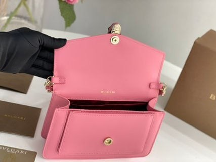 Thumbnail: Luxury Pink Serpenti Handbag 22.5 X 15 X 7 CM