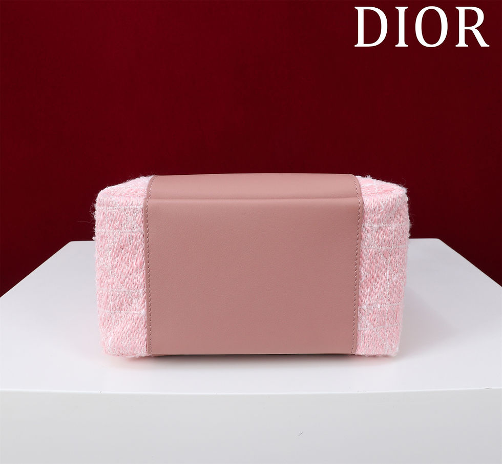 Thumbnail: Dior Classic Signature Bucket Bag – Luxury Designer Style, 24x21x14cm, Elegant