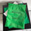 Thumbnail: Designer Green Wrinkle Effect Handbag 35x45x3 cm