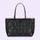 Thumbnail: Black  Matlasse medium handbag 15x11x5