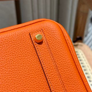 Thumbnail: Luxury B 25cm, 93/Orange Gold Handbag