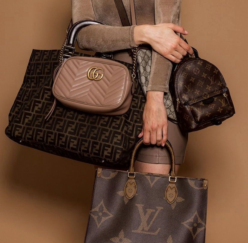 Thumbnail: Gucci Leather Tote Bag 30x29x25cm, Classic Designer Handbag, Luxury Shoulder &