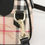 Thumbnail: Classic Black Haymarket Check plaid Handbag