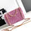 Thumbnail: 24S CF pink super shiny sequin bag 20cm