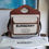 Thumbnail: Classic Caramel Coffe Pocket Bag 37×9.5x41cm