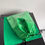 Thumbnail: Designer Green Wrinkle Effect Handbag 35x45x3 cm