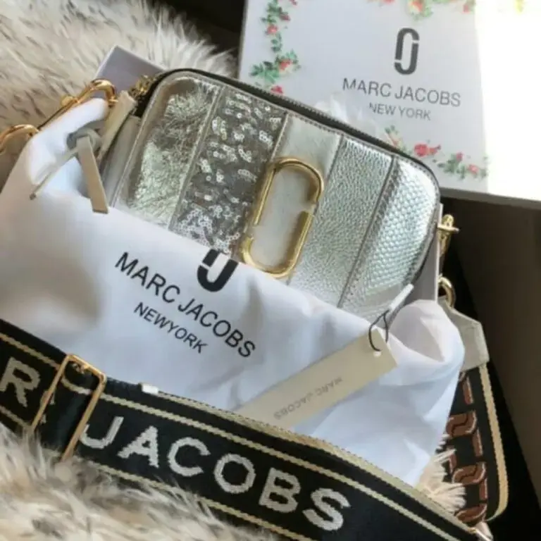 Thumbnail: CLASSIC SILVER SHIMMER CAMERA SLING BAG