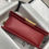 Thumbnail: Luxury Maroon Leboy 20cm Diamond Lattice Haas Ball Caviar Bag