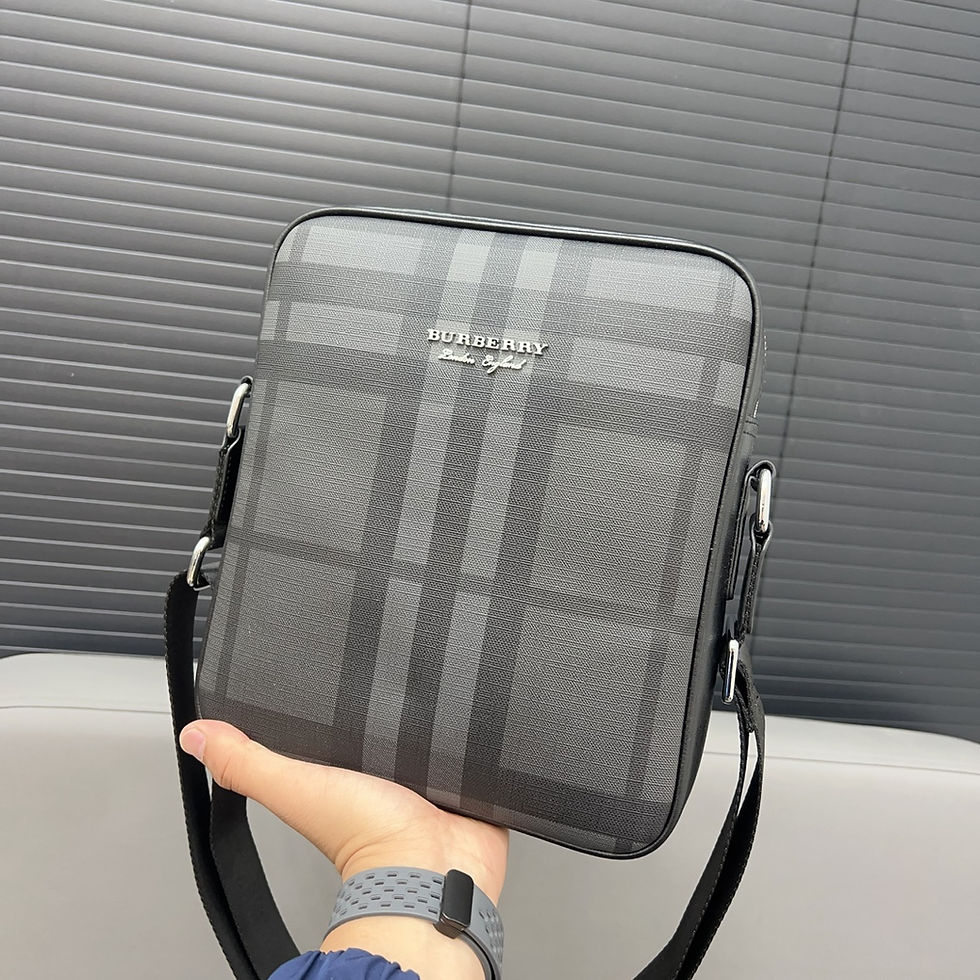 Thumbnail: Designer printed briefcase is a crossbody shoulder bag 26x28 cm