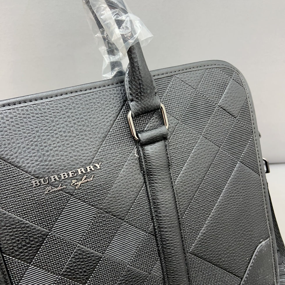 Thumbnail: Designer Briefcase men's handbag 28x38 cm