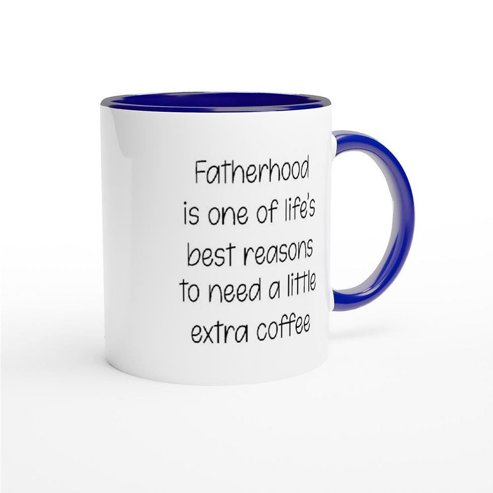Thumbnail: Fatherhood Extra Coffee for Dad Fathers Day Birthday 11oz Coffee Mug