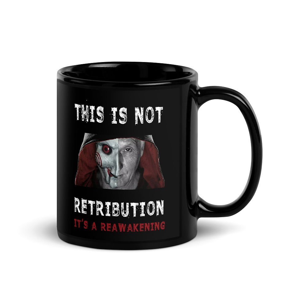 Thumbnail: SAW X Movie Coffee Mug with John Kramer Movie Quote