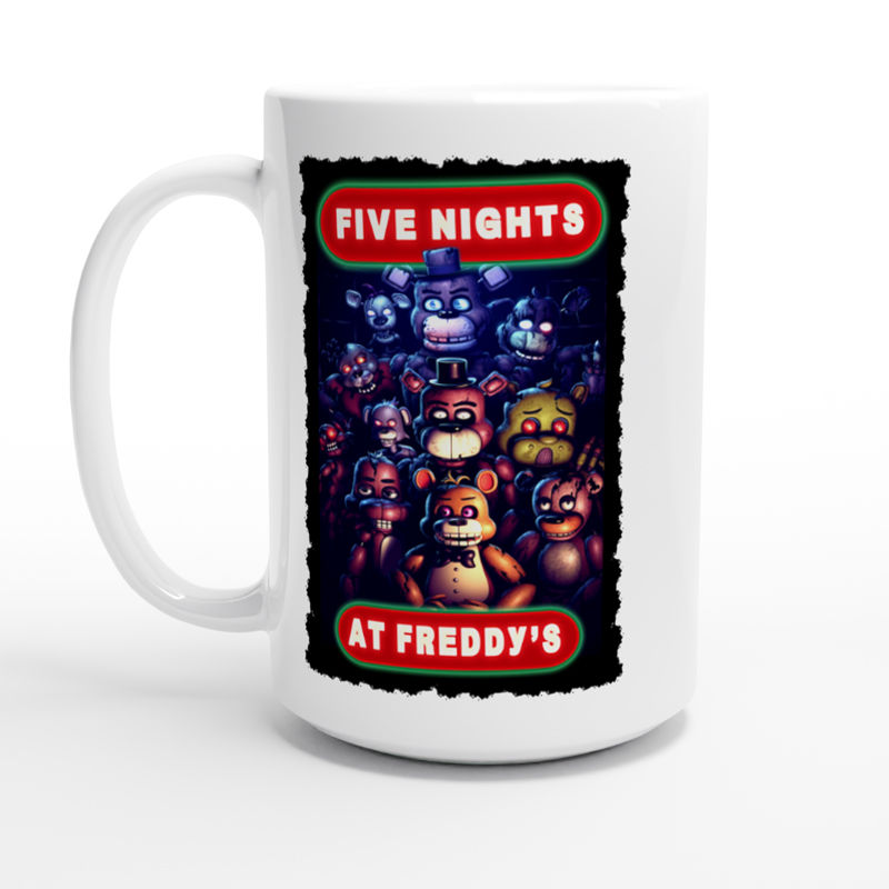 Thumbnail: Five Nights At Freddy's Movie White Coffee Mug