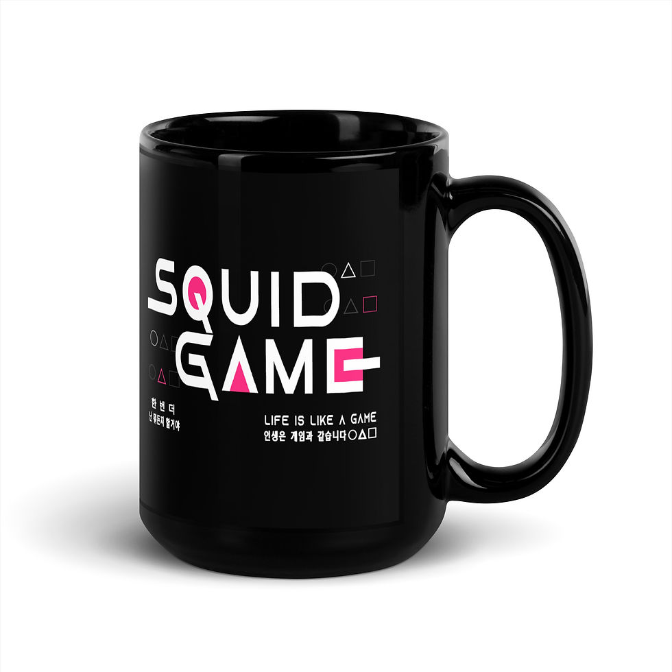 Thumbnail: Squid Game Korean Life is Like a Game Coffee Mug